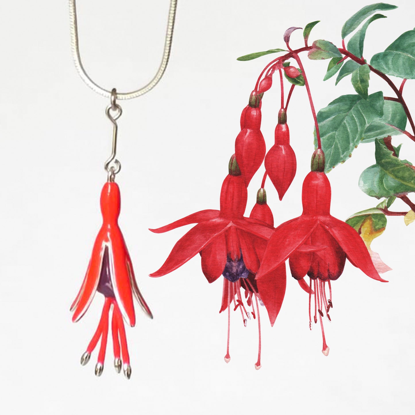 Colgante Chilco Rojo