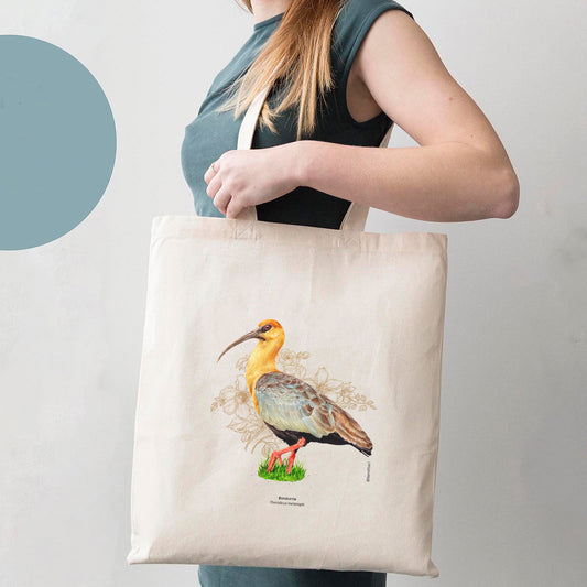 Bolsa de tela Aves de Chile: Bandurria