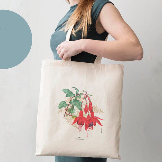 Bolsa de tela Flora Chilena: Chilco