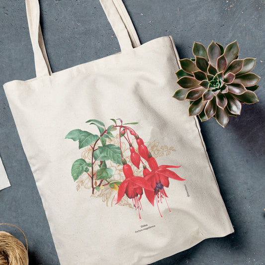 Bolsa de tela Flora Chilena: Chilco