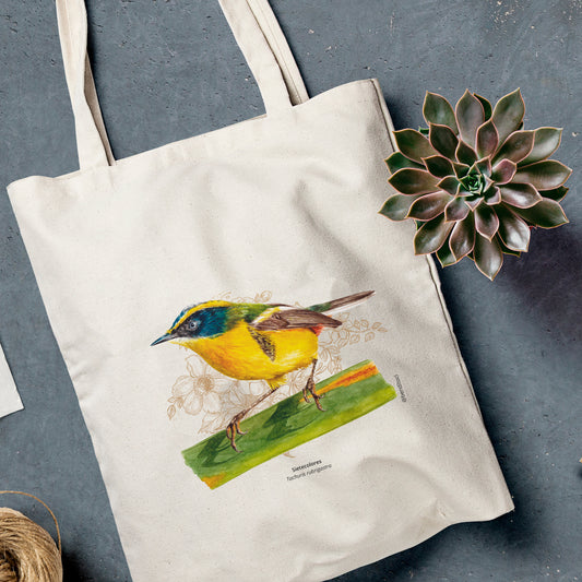 Bolsa de tela Aves de Chile: Siete Colores