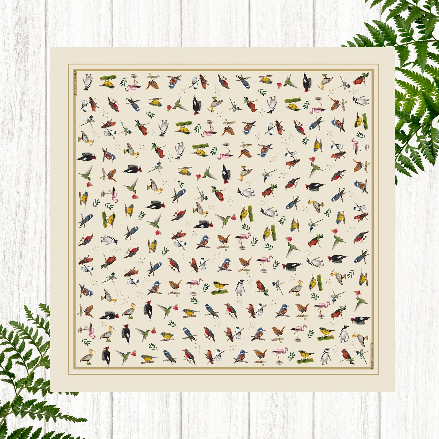 Pañuelo Aves de Chile