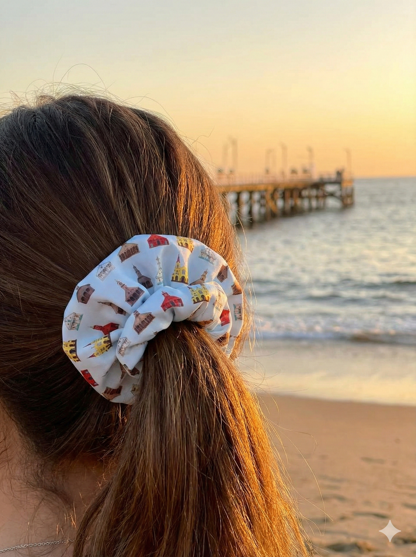 Scrunchie Iglesias de Chiloé