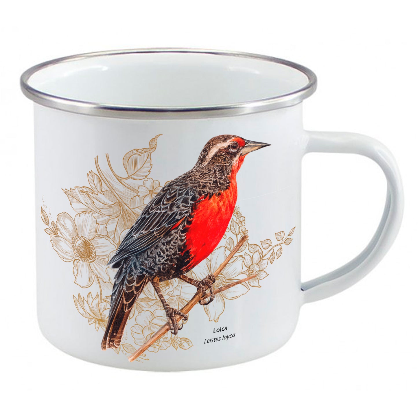 Tazón enlozado Loica