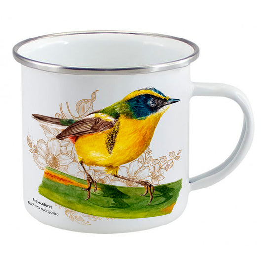 Tazón enlozado Sietecolores