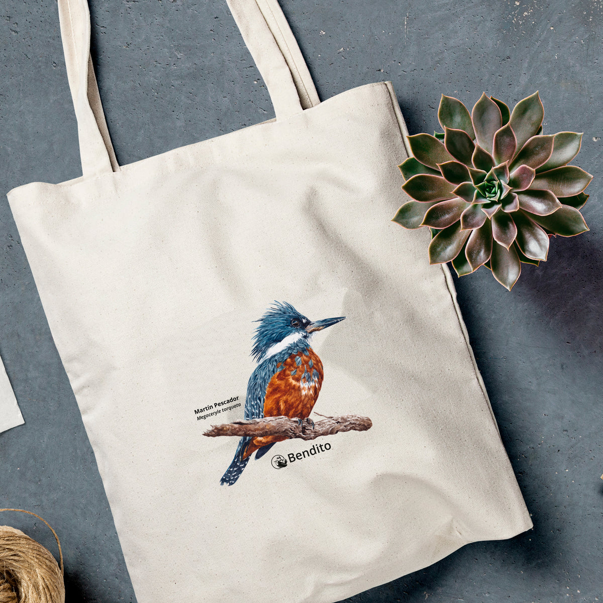Totebag Martin Pescador