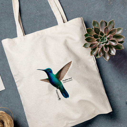 Totebag Picaflor Azul