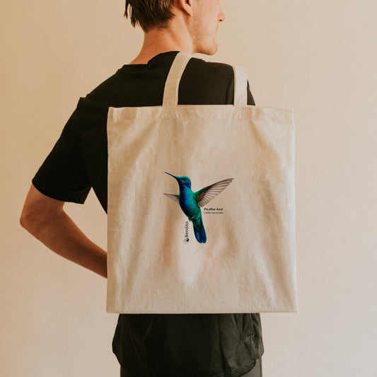 Totebag Picaflor Azul