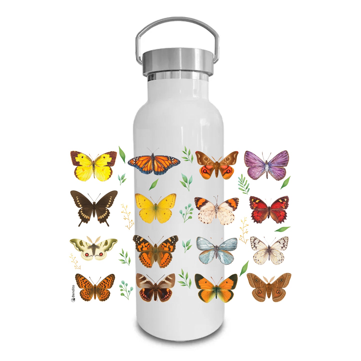 Termo Botella Mariposas de Chile