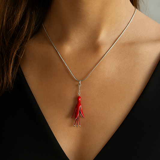 Colgante Chilco Rojo