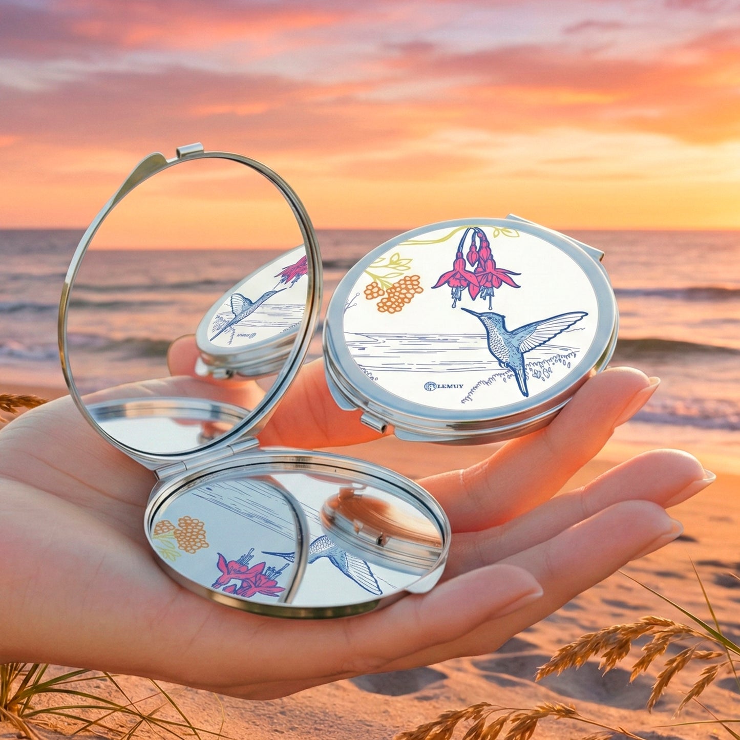 Espejito de cartera Fauna chilena