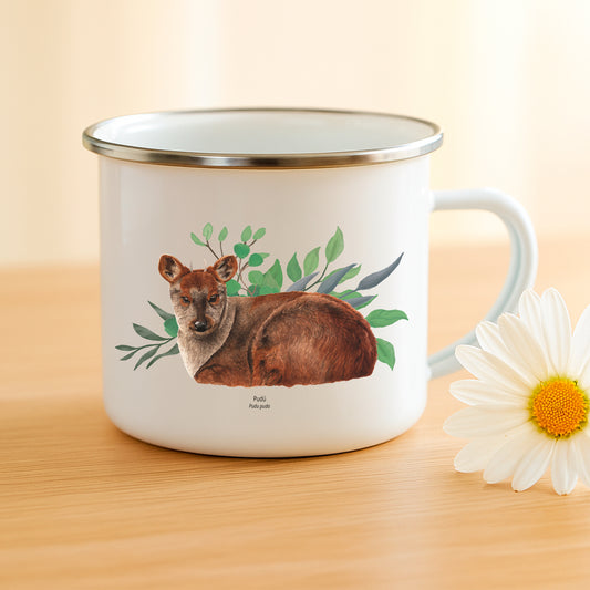 Tazón enlozado Pudú