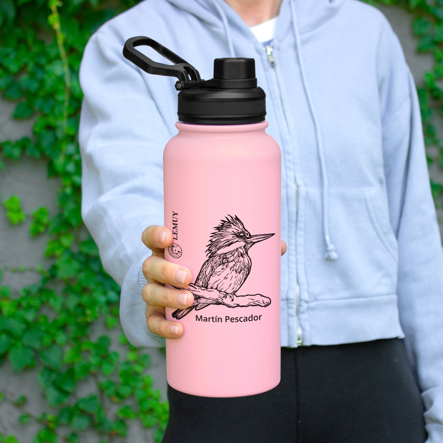 Termo Botella Martin Pescador