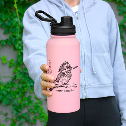 Termo Botella Martin Pescador
