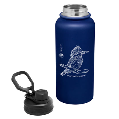 Termo Botella Martin Pescador
