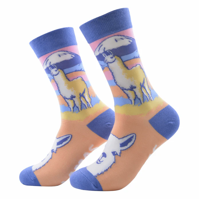 Calcetin Mujer Llama