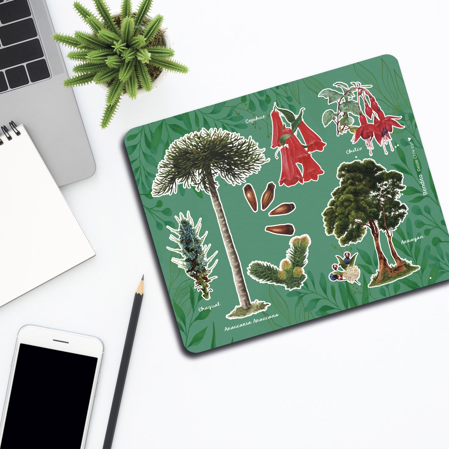 Mousepad Flora Chilena