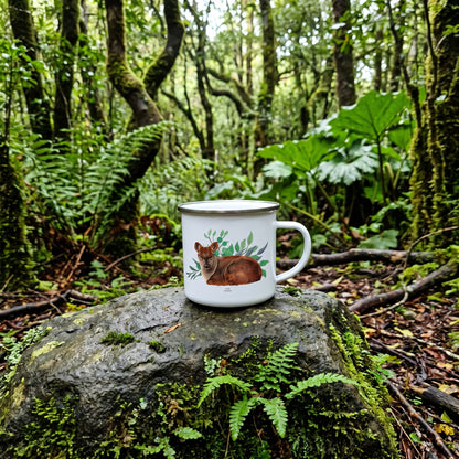 Tazón enlozado Pudú
