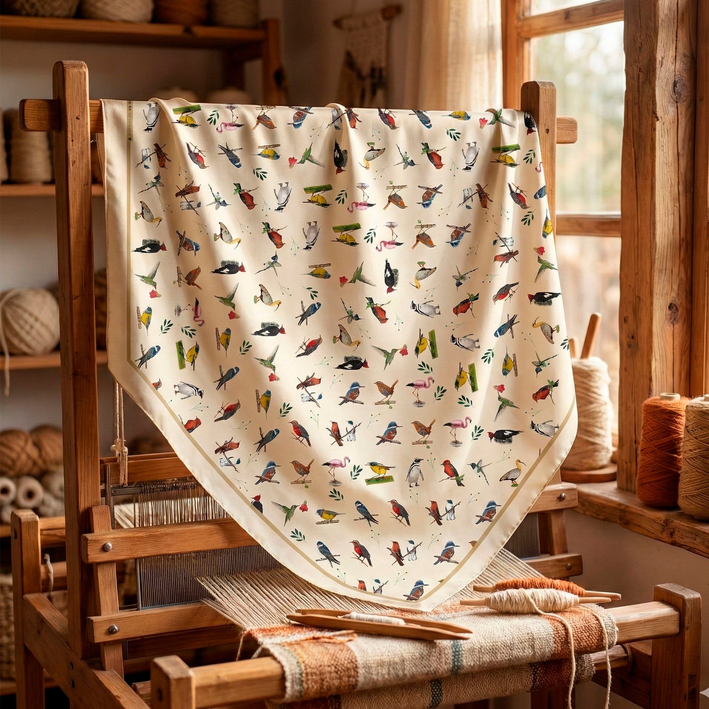 Pañuelo Aves de Chile