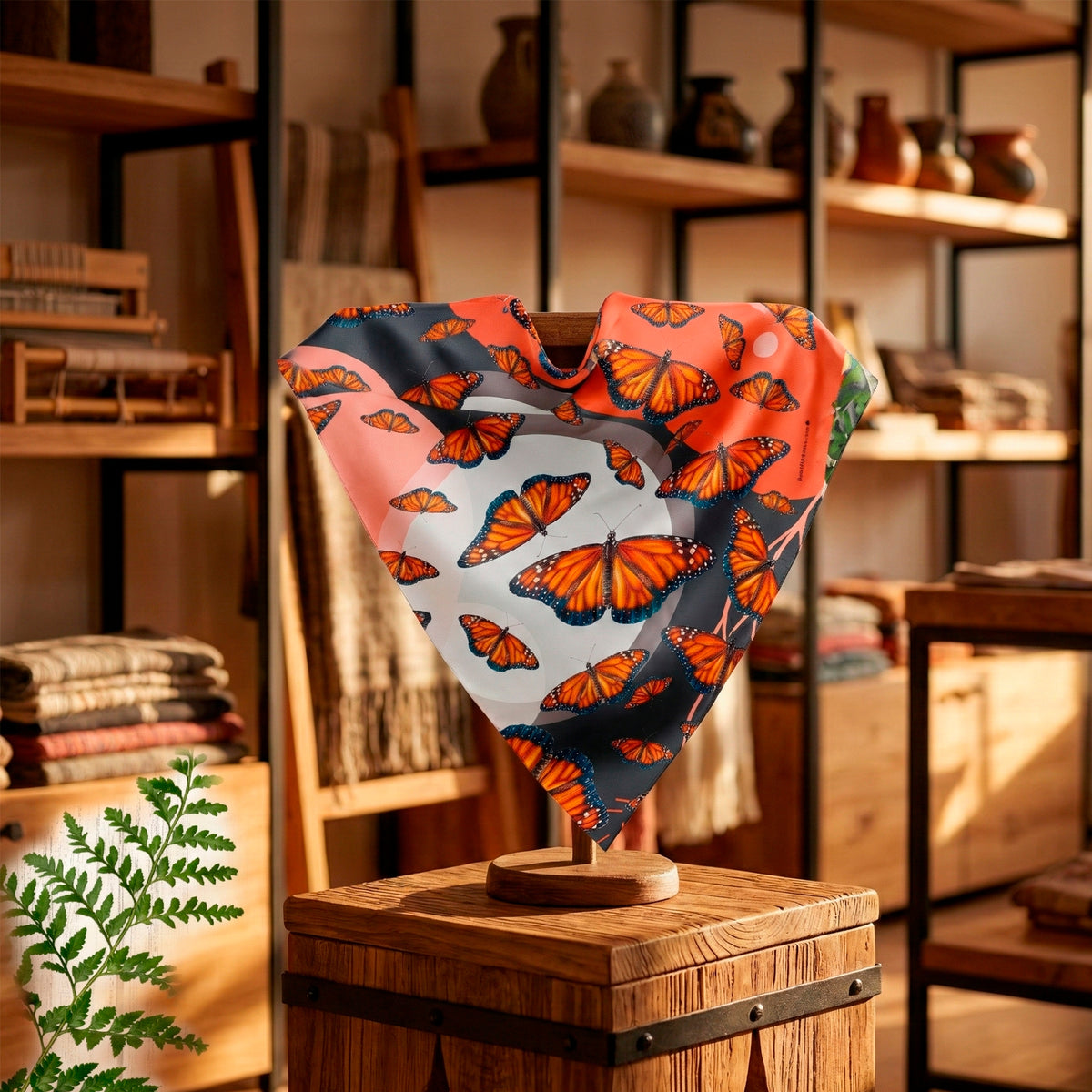 Pañuelo Mariposa Monarca Austral