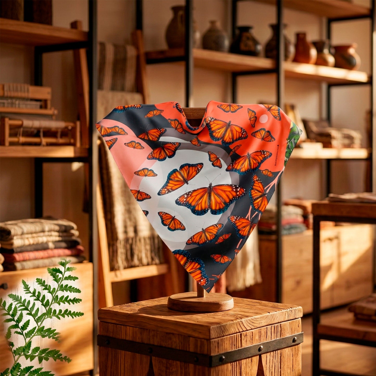 Pañuelo Mariposa Monarca Austral