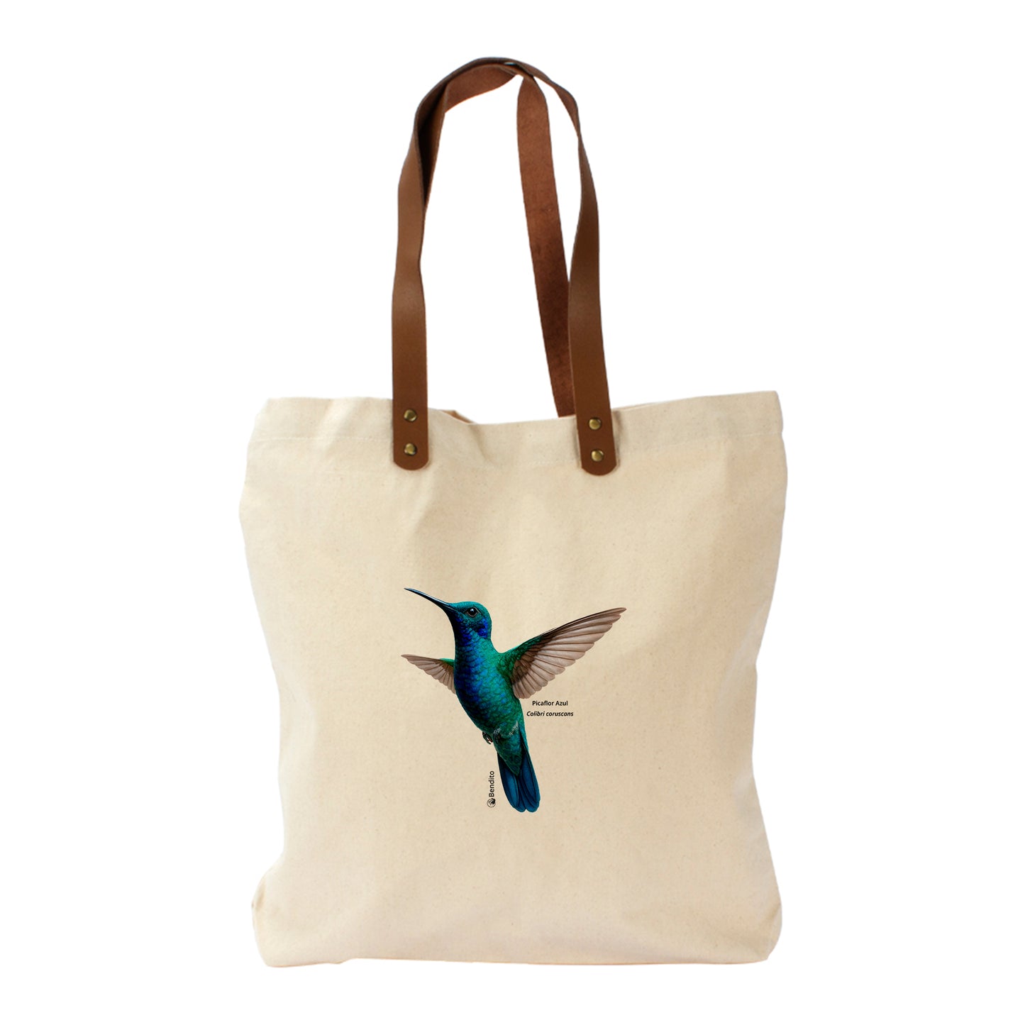 Bolsa de compras Picaflor Azul