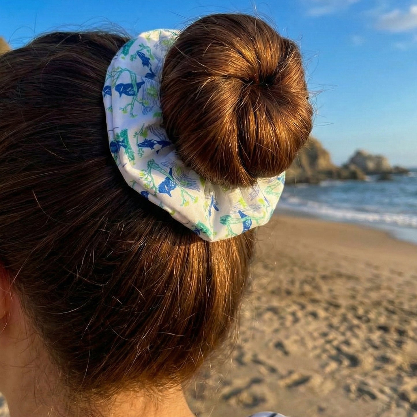 Scrunchie Trama bosque