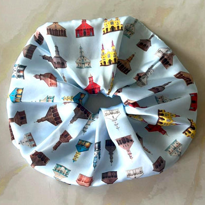 Scrunchie Iglesias de Chiloé