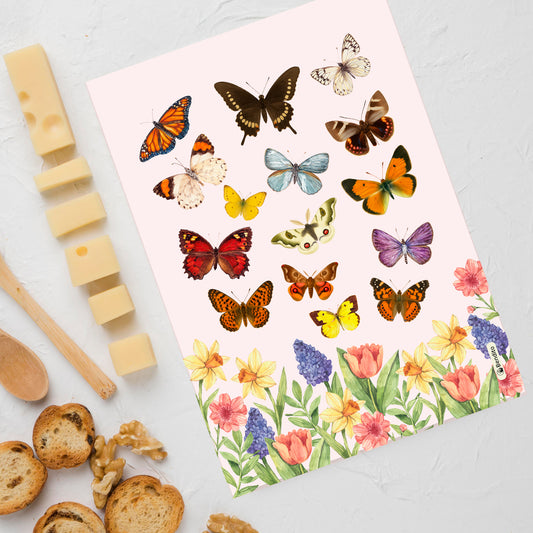 Tabla Vidrio Mariposas de Chile