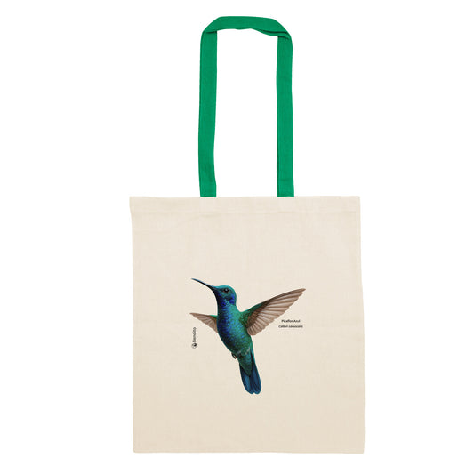 Bolsa de tela Picaflor Azul